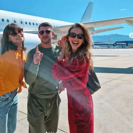 Богданска в Израел с Кадиев и любовницата му