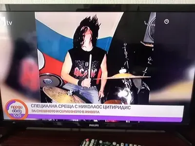 Цитиридис имал  дълга черна коса, бил заклет рокаджия (Уникални снимки)