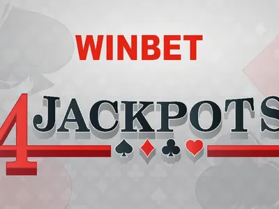 Дъжд от печалби в обединената бонус игра 4 Jackpots на игрални зали WINBET
