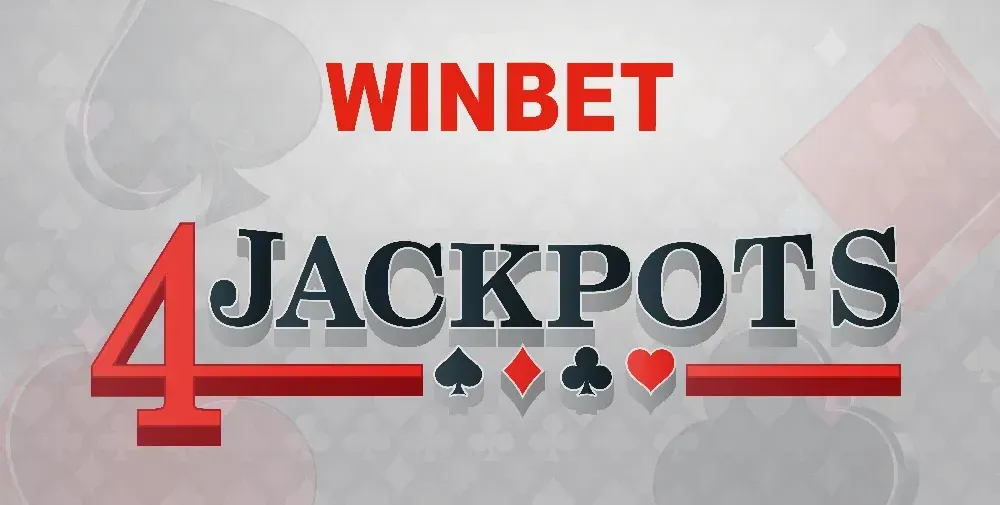 Дъжд от печалби в обединената бонус игра 4 Jackpots на игрални зали WINBET