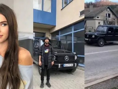 Мерцедесът на украински топмодел е задържан в Годеч! Карал го индиец, син на политик
