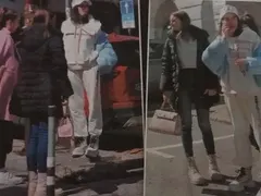 „Златни момичета“ обикалят София неглиже