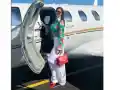 Цеца пристигна с частен самолет за концерта си във Варна