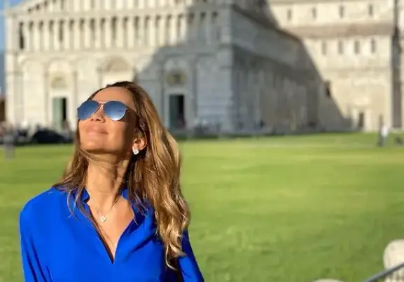Ивайла Бакалова на воаяж в Италия