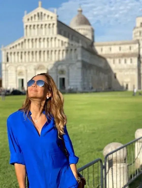 Ивайла Бакалова на воаяж в Италия