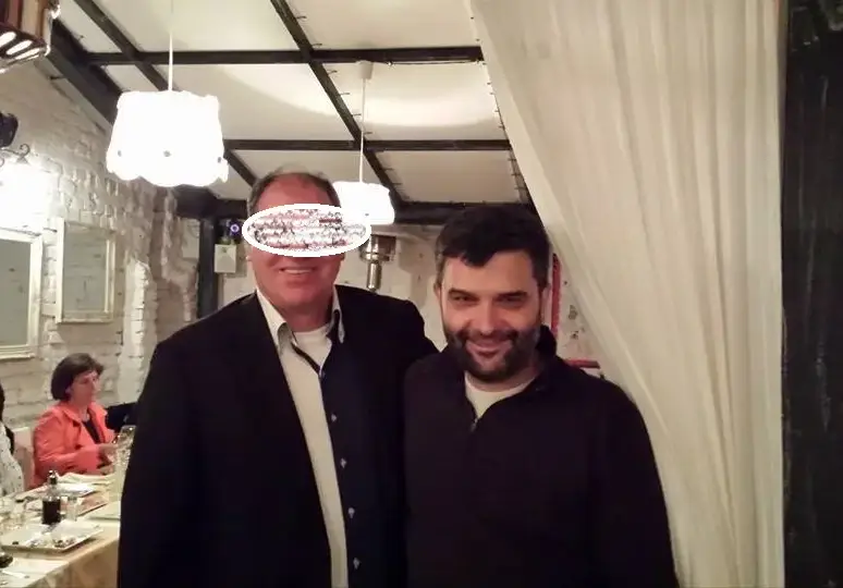 Малък Тошко на среща с класа