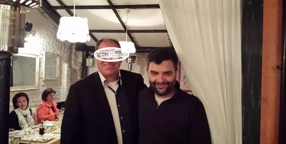 Малък Тошко на среща с класа