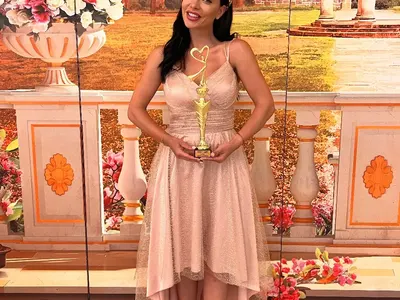 Мария Бойчева с награда от  First Lady за своята марка Miracle Body (Снимки)