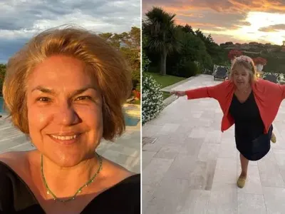 Марта Вачкова се показа по розов бански в нета