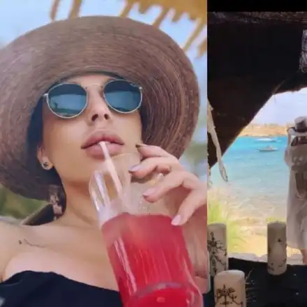 Ултра лукс! Мика Стоичкова пръсна 15 бона на Миконос