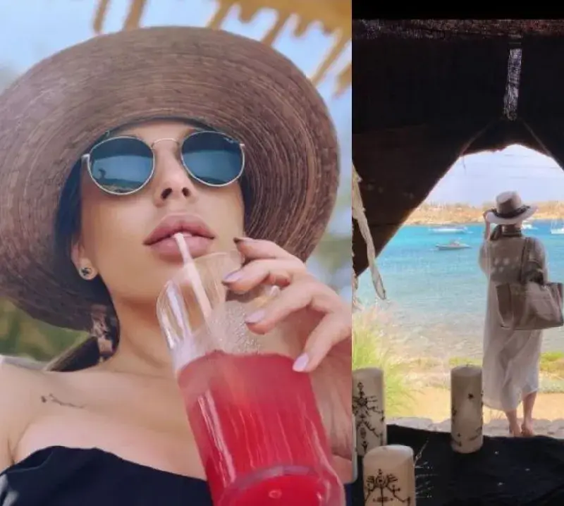 Ултра лукс! Мика Стоичкова пръсна 15 бона на Миконос