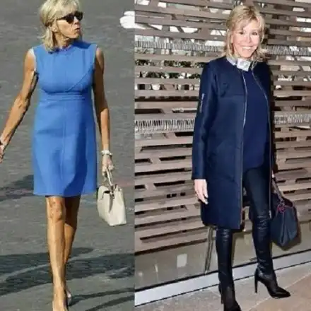 Бриджит Макрон вае тяло с червен пипер