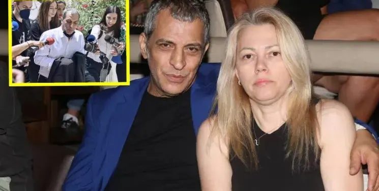 Гръцката звезда Темис Адамантидис пребивал до смърт българската си съпруга