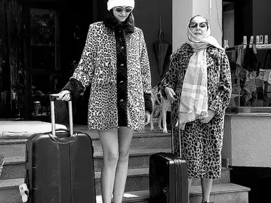 Катето Евро първа дружка с новата снаха