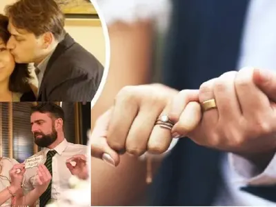 Мариан Бачев и майстор Караджов се ожениха за любимите си (СНИМКИ)