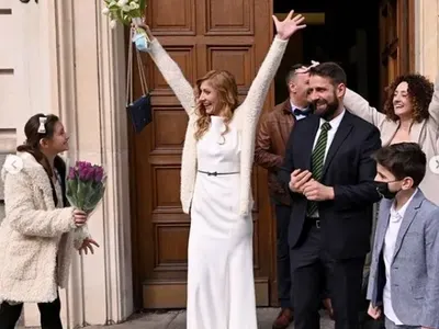 Мариан Бачев и майстор Караджов се ожениха за любимите си (СНИМКИ)