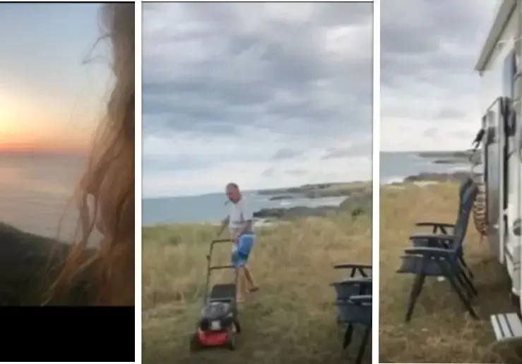 Морски! Аня Пенчева отмаря на каравана с мъжа си