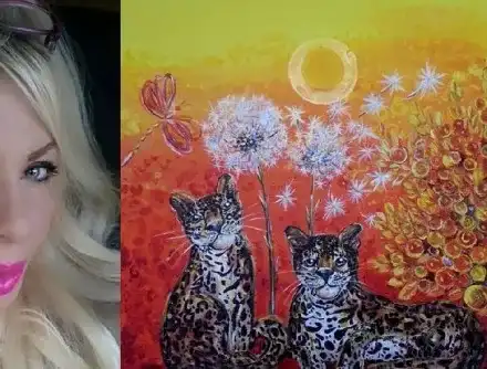 Петра се завърна като художник: „Хищната хиена”  с първа изложба в Бургас