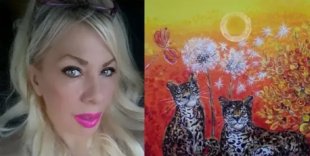 Петра се завърна като художник: „Хищната хиена”  с първа изложба в Бургас
