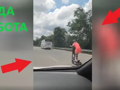 Трансмомичето Eмили: Летя със 120 км/ч, но спазвам правилата (Снимка)