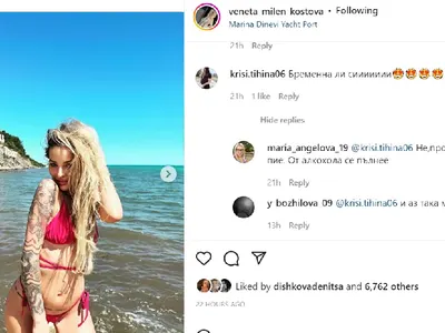 Вече не се крие: Венета от „Ергенът“ показа бременно коремче (СНИМКА)