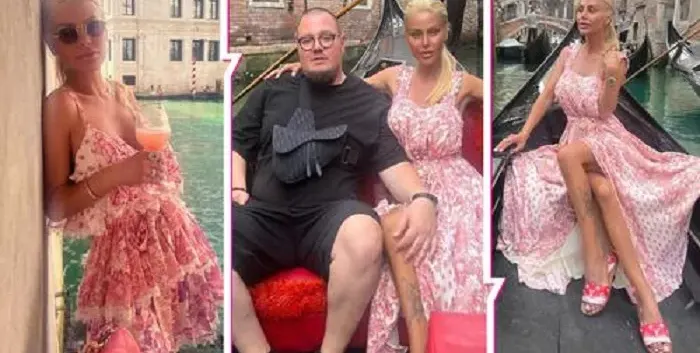 Влюбени гълъбчета! Гущерови си гукат във Венеция