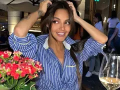 Бившата на Благо сияе от щастие без него