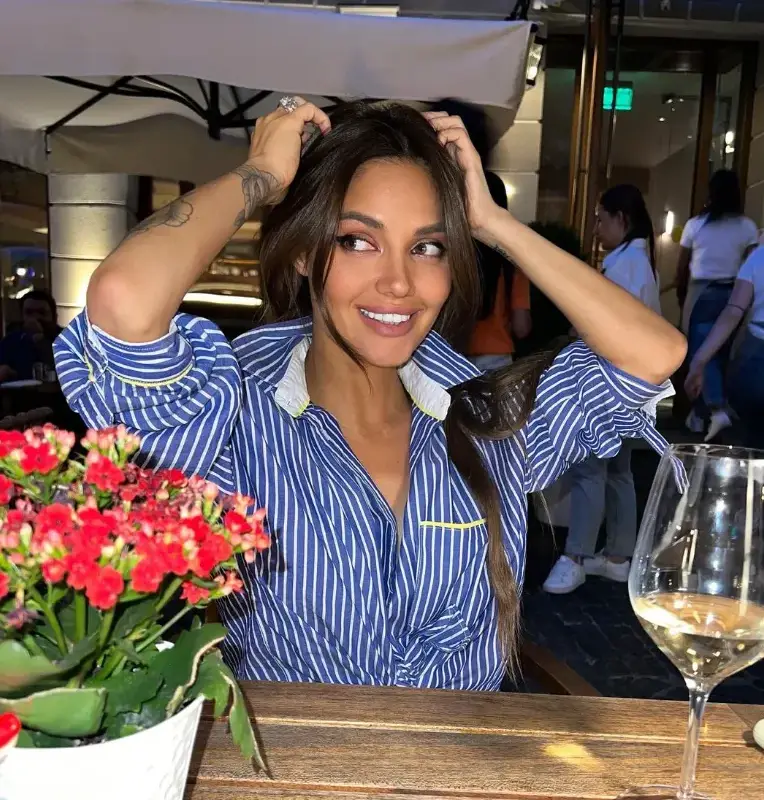 Бившата на Благо сияе от щастие без него