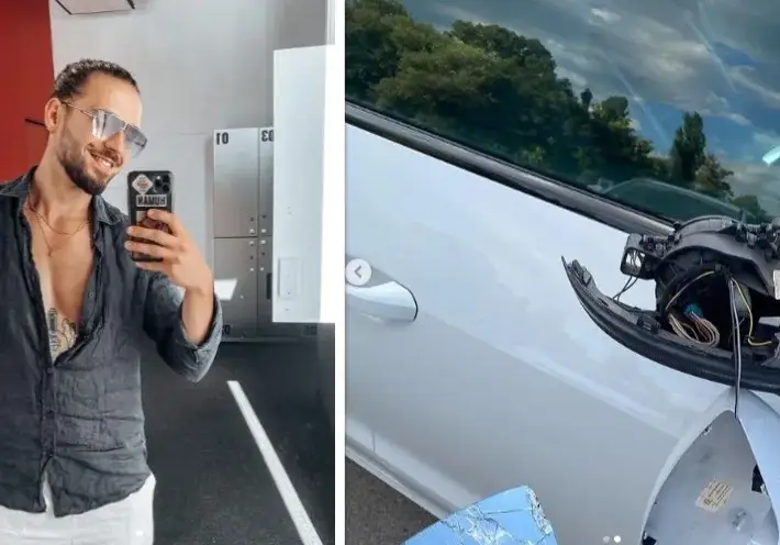 Карък! Потрошиха колата на Папи Ханс