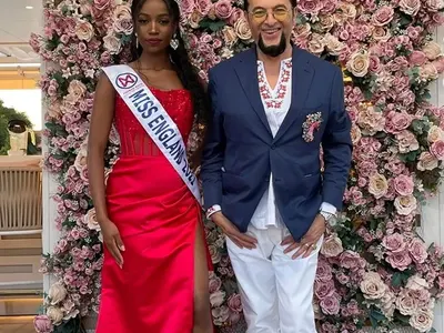 Мис Англия набива кюфтета с Евгени Минчев (Снимки)