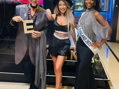 Мис Англия набива кюфтета с Евгени Минчев (Снимки)