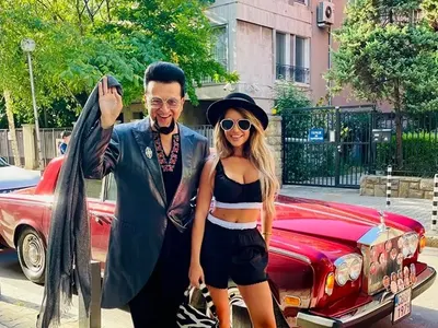 Мис Англия набива кюфтета с Евгени Минчев (Снимки)