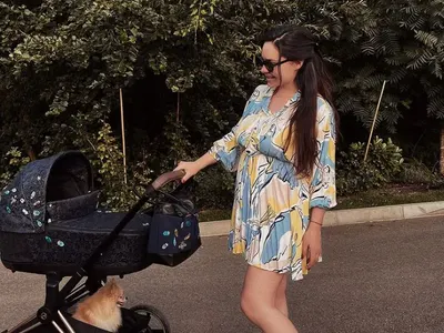 Миска с първа разходка на бебето