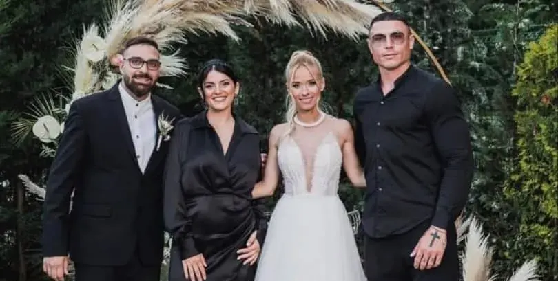 Роналдо на сватбата на Тото