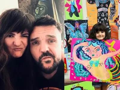 Талант: Сравняват племенницата на Графа с Пикасо (Снимки)