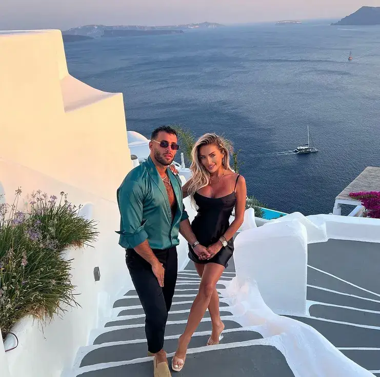 Златка и Карен пак на Санторини