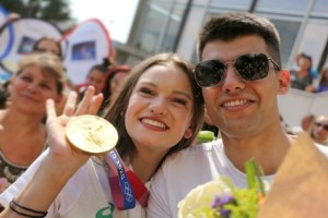 Любов като от Холивуд за златното момиче Лаура Траатс