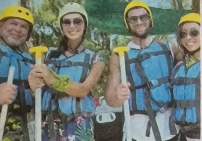 Екстремно! „Мис Дупе” се пусна на рафтинг в Турция