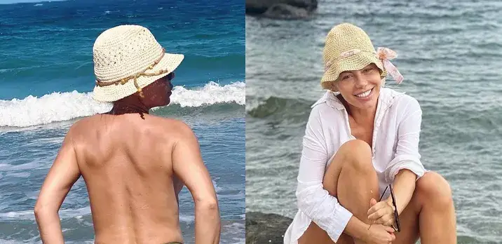 Камелия посрещна лятото по монокини, изпрати го по риза