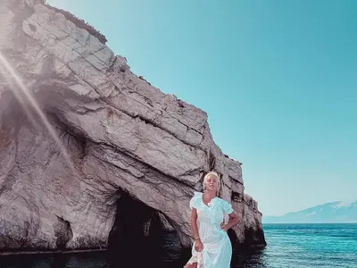 Светлана Гущерова обикаля Гърция на яхта