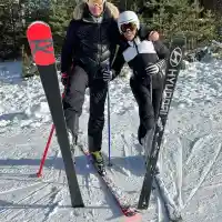 Анелия на ски с любимия