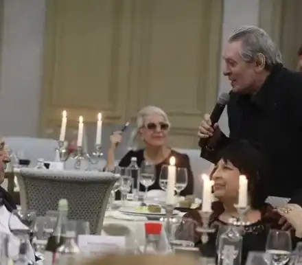 Братя Диневи платиха  80-годишнината  на Иван Гарелов