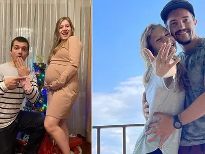 Годеницата на Алберт Попов: Бебето му дава криле!