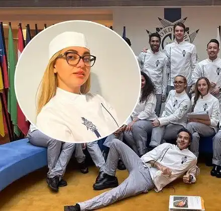 Гореща готвачка от „Хелс китчън“ учи кулинария в Париж (СНИМКИ)