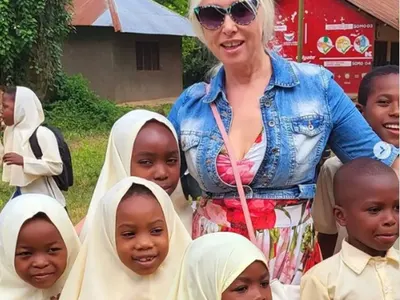 Кристина Димитрова се забавлява в Занзибар