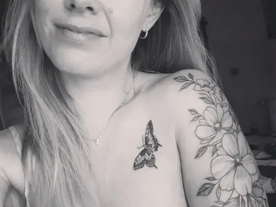 Линда Петкова с нова татуировка за Св. Валентин