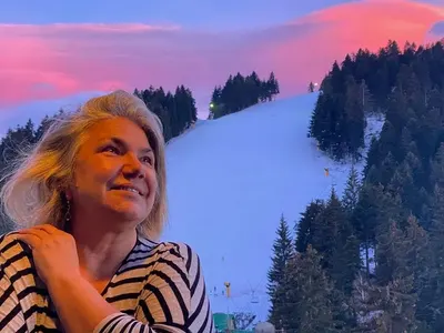 Марта Вачкова разпуска на Боровец