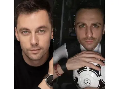 Бербо с двама двойници! Кристиано Роналдо и Дани Златков като две капки вода СНИМКИ
