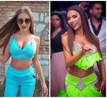 Бутат бакшиши в деколтето на Мони от „Ергенът“