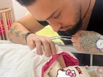 Джино Бианкалана  кръсти дъщеря си Данаила